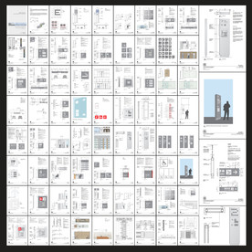 办公导视标识 工厂导示