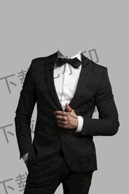 男士半身证件照