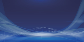 蓝色未来科技点阵线条抽象矢量背