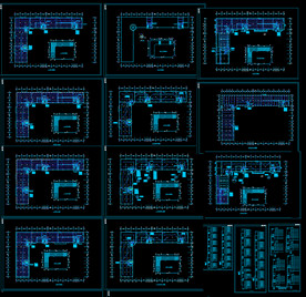 通信机房照明图