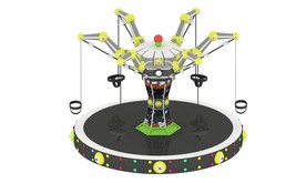 趣味太空主题蹦床