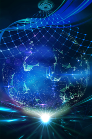 抽象炫酷立体网咖酒吧KTV背景