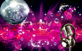 抽象炫酷立体网咖酒吧KTV背景