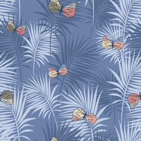 树叶 蝴蝶 丛林 循环图