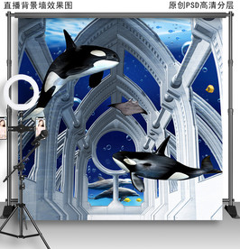 网红拍照背景墙