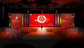 新年舞台设计PSD