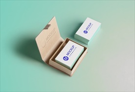 名片名片盒样机