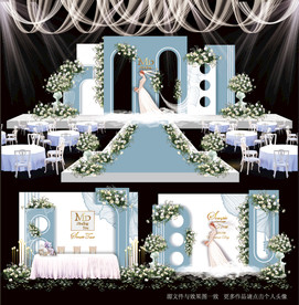 婚礼舞台效果图