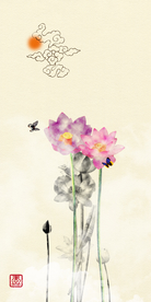 水墨装饰画中国风