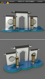 中式地产布置设计