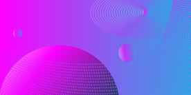 抽象行星地球时尚几何形状矢量海