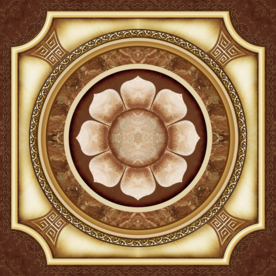 中式古典天花吊顶壁画