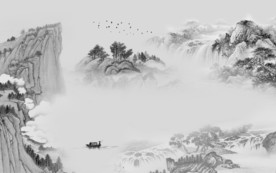 爆款高端唯美山水 TIF分层