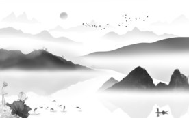 爆款意境高端山水 TIF分层