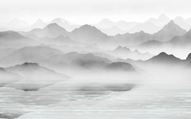 新品大气唯美山水 TIF分层