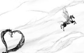 简单意境唯美爵士白 TIF分层