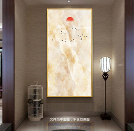 大理石纹理玄关