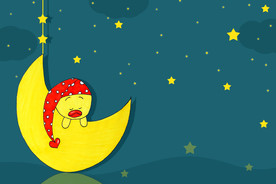 可爱简约PPT背景图片