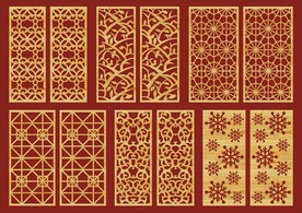 花纹隔断
