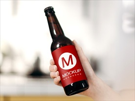 啤酒瓶饮料瓶样机