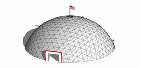 草图大师模型考察站