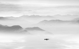 山水画 水墨山水画 意境山水画