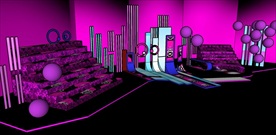 草图大师模型舞台