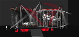 草图大师模型舞台