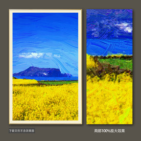 风景装饰画油画