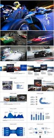 个性炫酷跑车赛车ppt模板