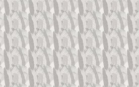 手绘热带雨林植物树叶西洋画