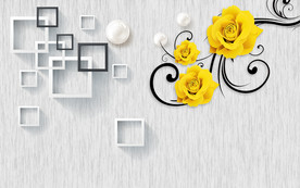 现代欧式背景墙