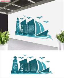 教师行为规范文化墙