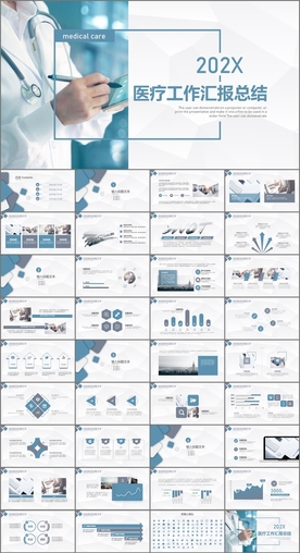 医疗工作汇报PPT