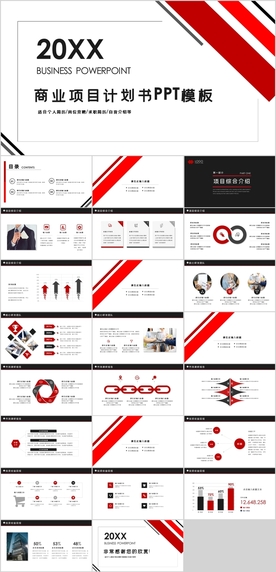 商业项目计划书PPT