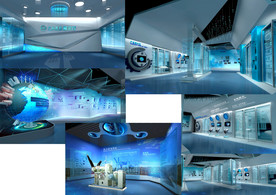 某电工企业展厅