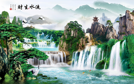 山水画 水墨山水画 意境山水画