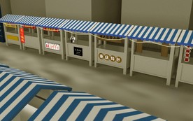 店铺 夜市 摊子