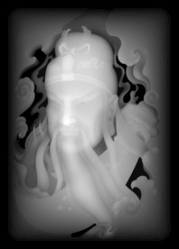 关公灰度图 关羽灰度图