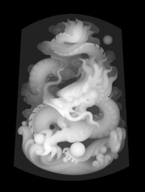 龙牌灰度图