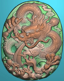 龙牌精雕图