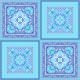 数码印花 服装花型女装