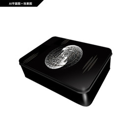 马黛茶马口铁盒 太极马黛茶