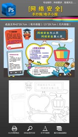 2020网络安全宣传周手抄小报
