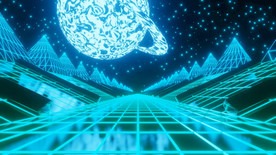 穿越未来的霓虹灯