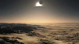 飞越外星球的表面