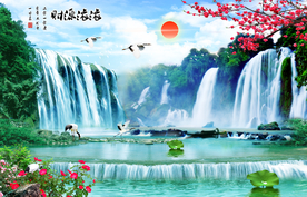 山水画 水墨山水画 意境山水画