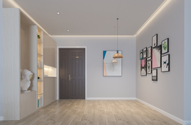 北欧餐厅背景墙