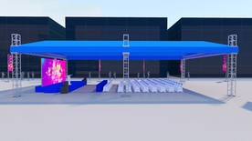开业帐篷舞台