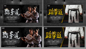 跆拳道海报